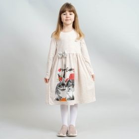 Платье Два Кролика для Девочки