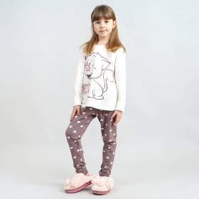 Пижама для Девочки Кошечка Donella