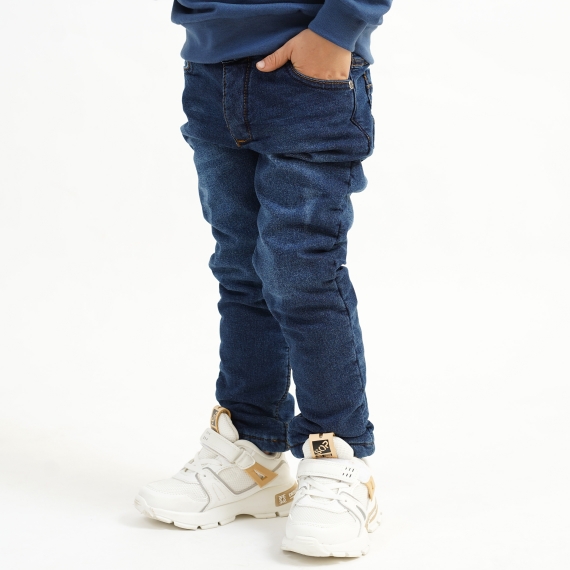 джинсы для детей синие