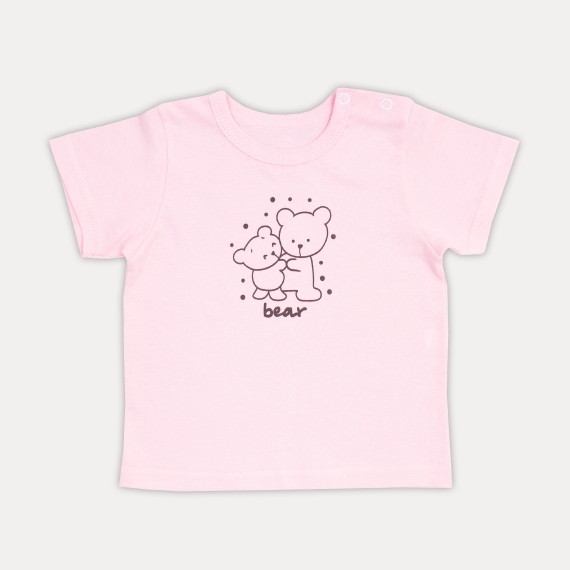 футболка розовая